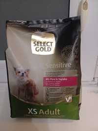 Karma dla psa Select Gold premium 1kg xs adult konina i tapioka