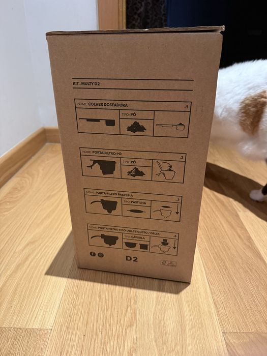 Dimobilli D2 *nova* para capsula e cafe em pó