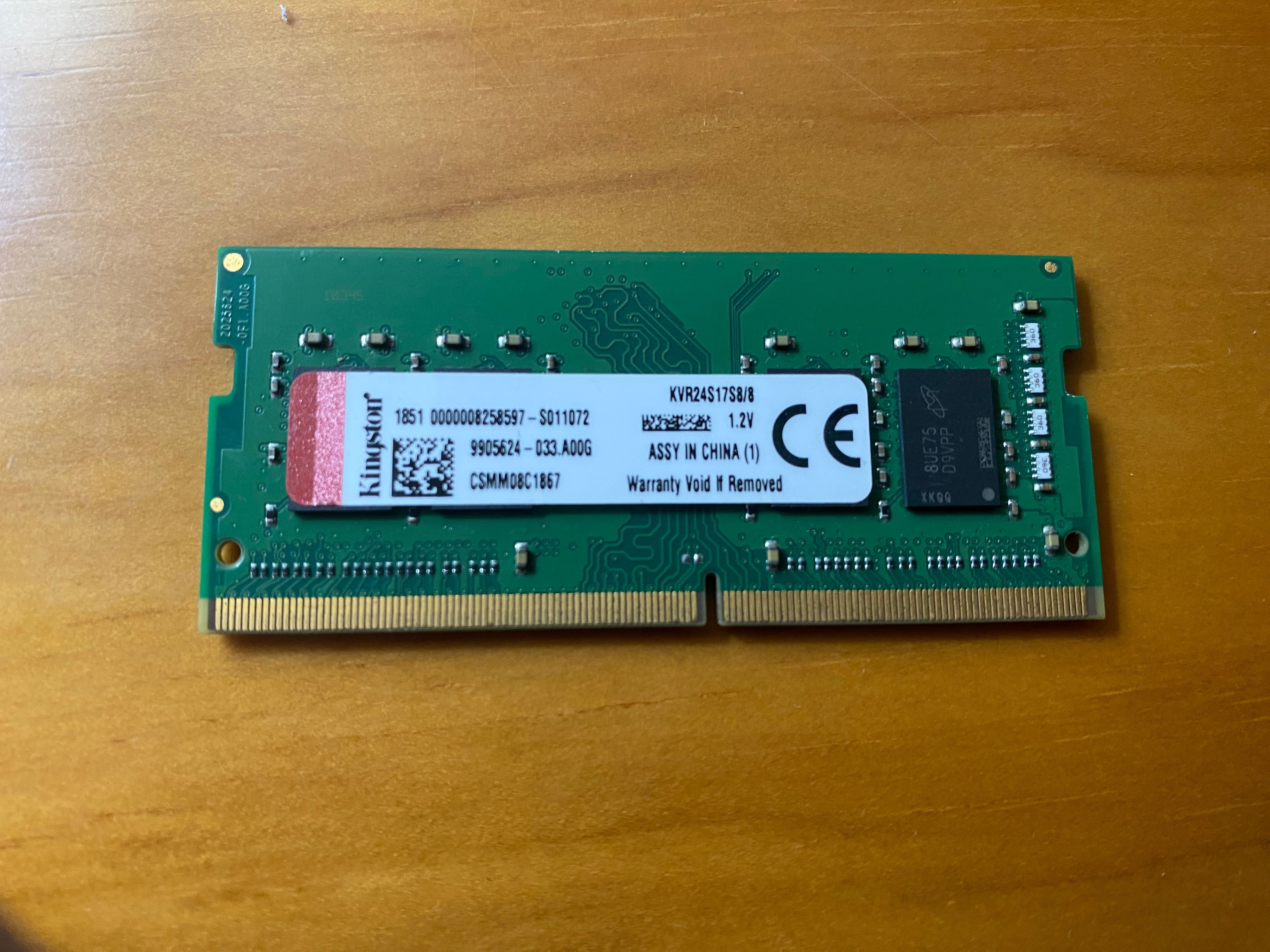 Memória RAM DDR 4 SODIMM 8GB 2400MHZ