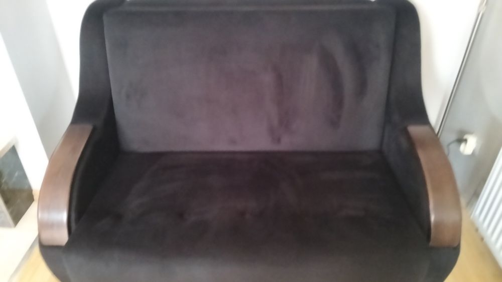 Mebel czarny 1 osobowy