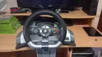 Xbox 360 com volante + jogos