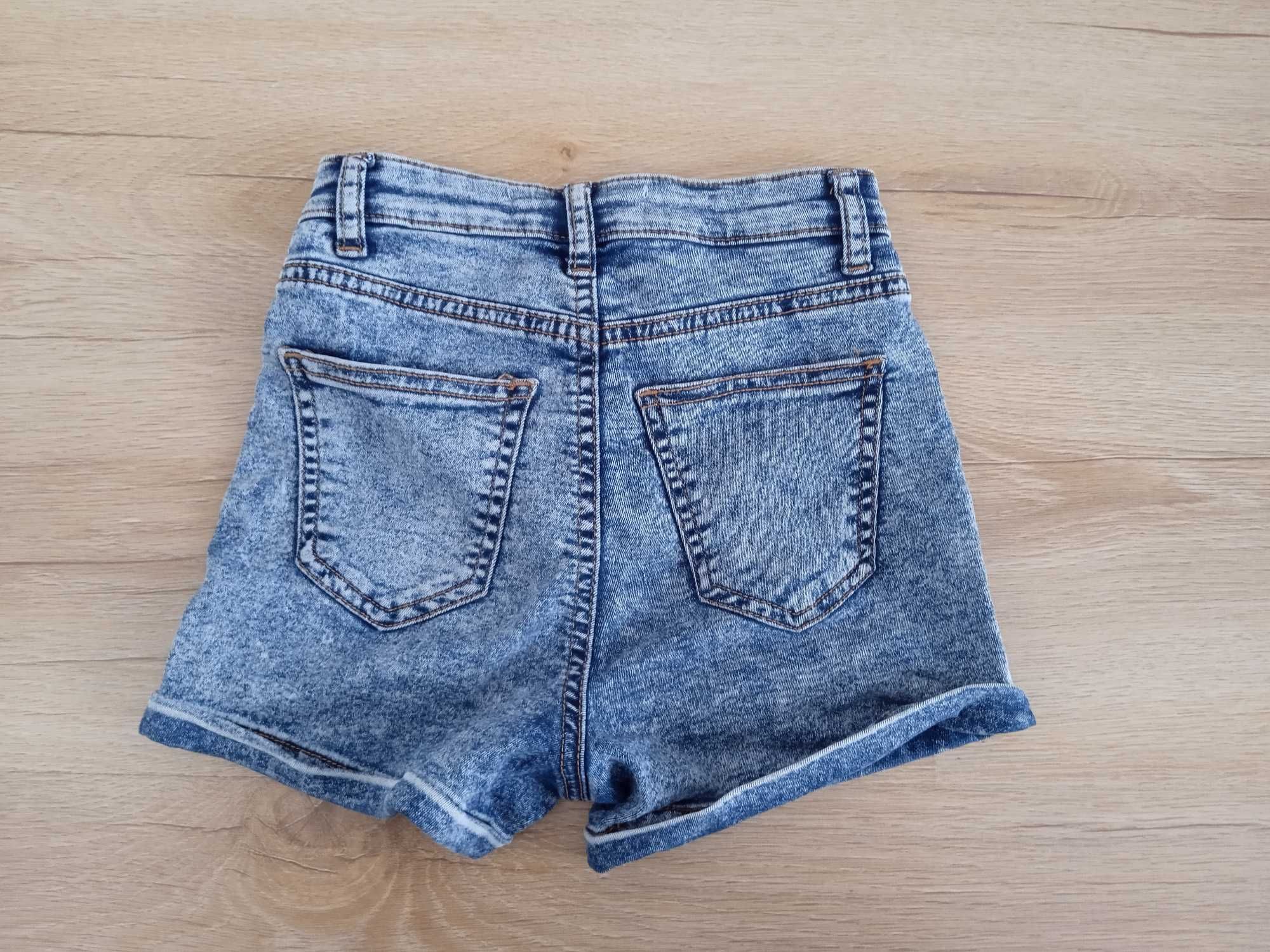 Nowe Tally Weijl szorty jeansowe krótkie spodenki