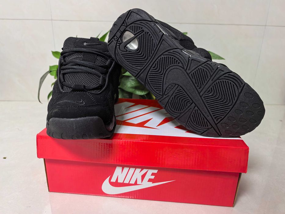 Nike _Air_More_Uptempo_Low_Triple Black Biegania / ROZ.45