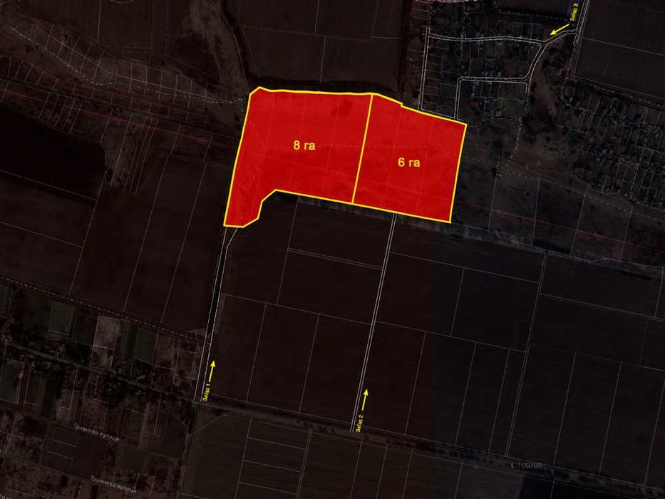 Продаж 14га землі, мальовнича Балка Хорватка, Кулибаба, 32км від Києва