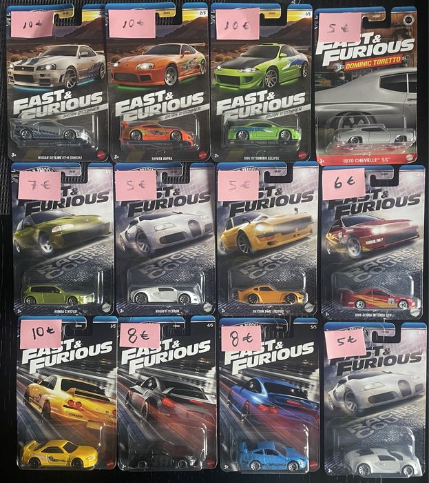 Hot Wheels Nissan JDM Fast e Furious