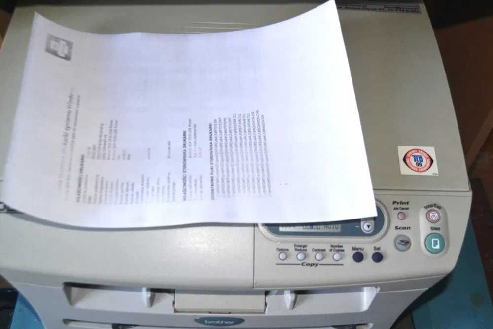 Urządzenie wielofunkcyjne Drukarka laserowa skaner BROTHER DCP-7010 ok
