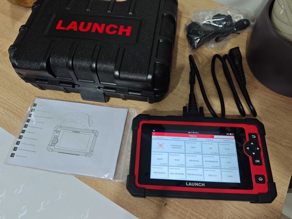 Komputer/Skaner Diagnostyczny LaunchX431,J polski,Obd2,Wszystkie Auta,
