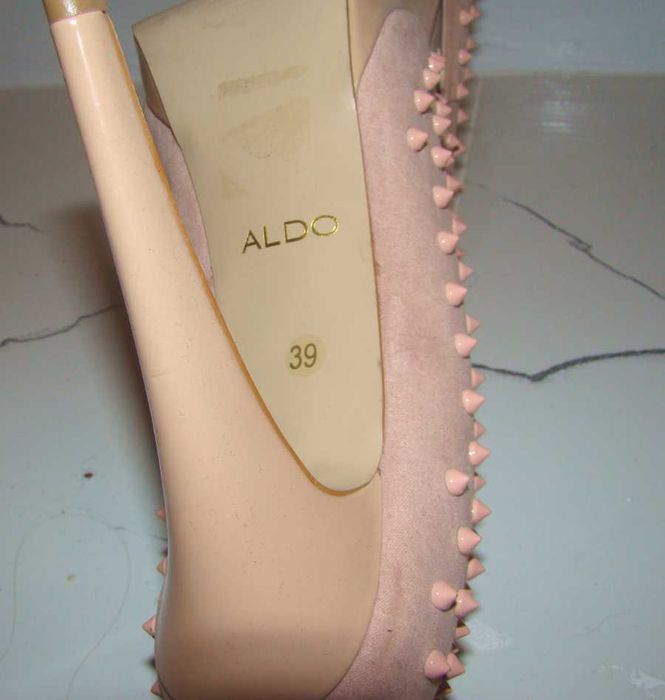 Szpilki Aldo 38 pudrowy róż