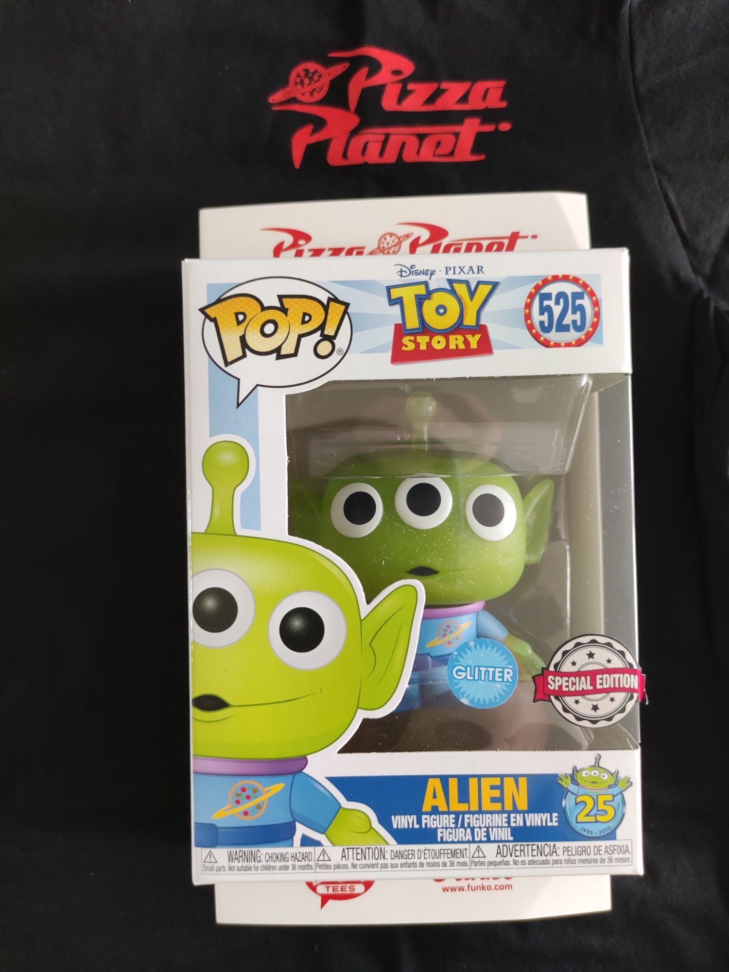 Funko POP nr. 525 glitter + koszulka rozm.M _ Toy Story 4 Exclusive