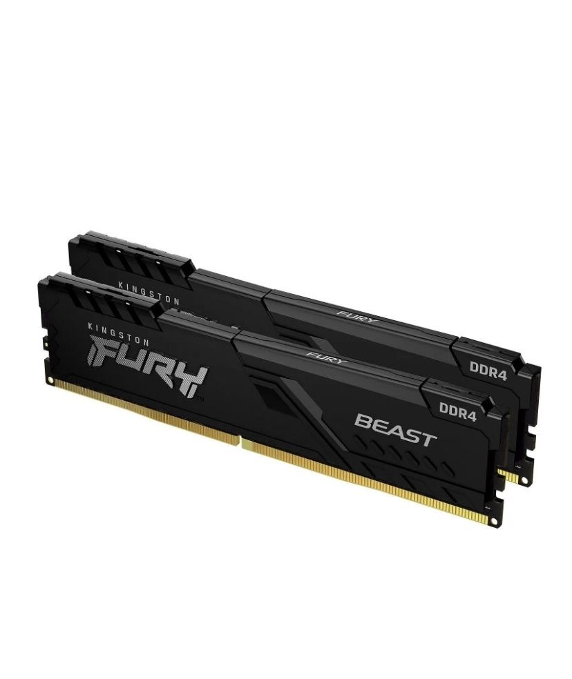 Memória RAM Kingston Fury Beast 16gb (8gbx2) ddr4 3200mhz