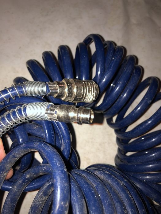 2szt Kabel 10m 8x10 Dedra Euroline Italy przewód ciśnieniowy kompresor