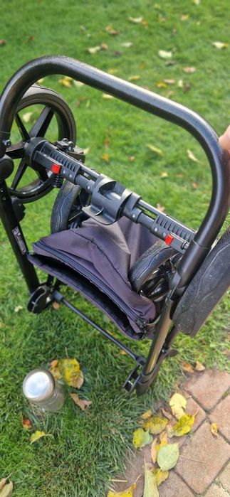 Дитяча коляска Adamex Bibione графіт  2 в 1