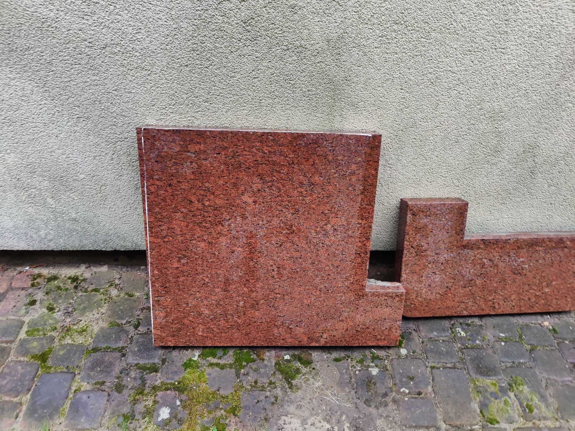 Gruby marmurowy/kamienny blat z rozbiurki