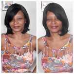 Wig de fibra (Peruca) Camila