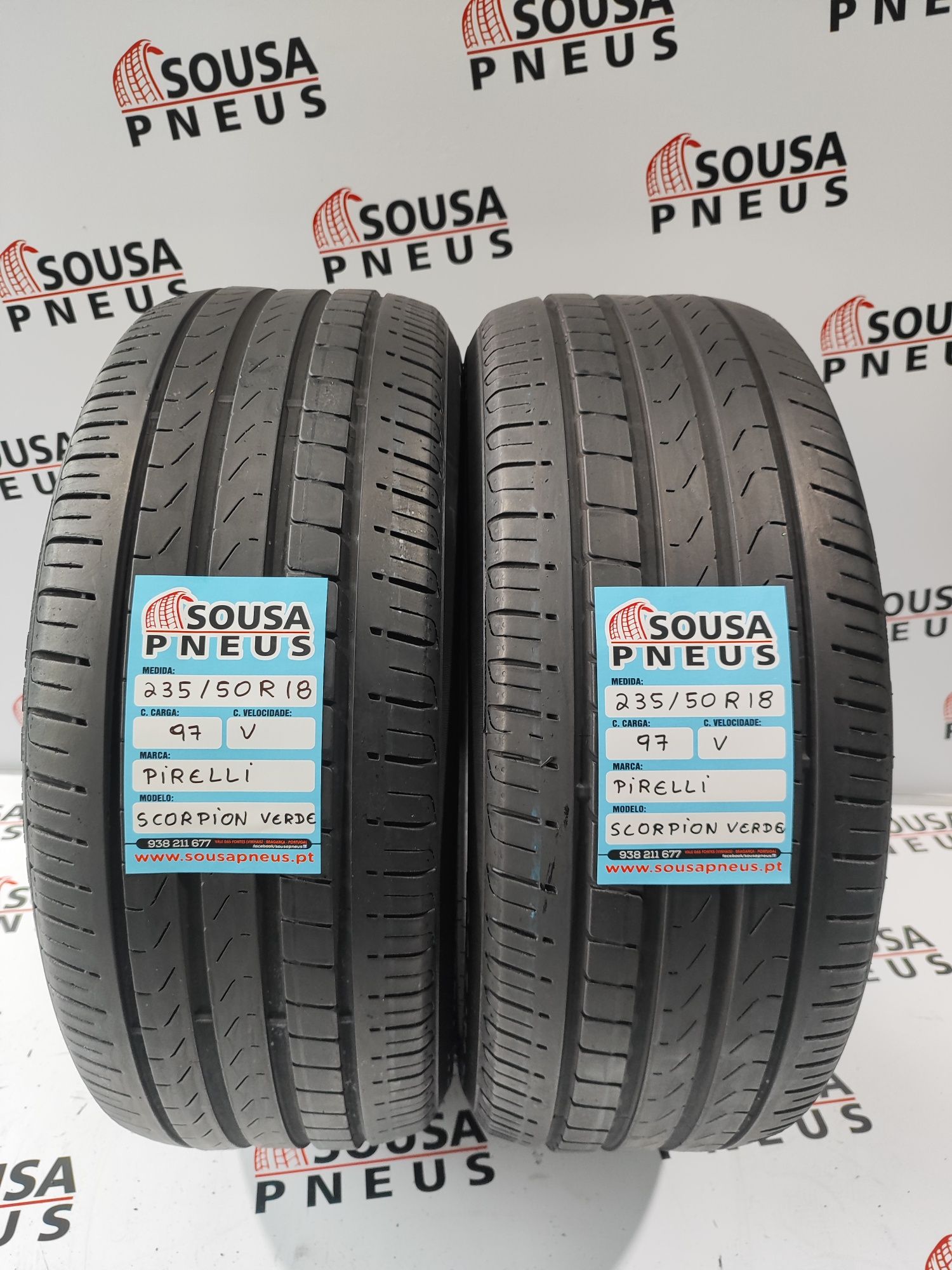 150 Euros 2 pneus 235-50R18 97v Pirelli - Oferta dos Portes