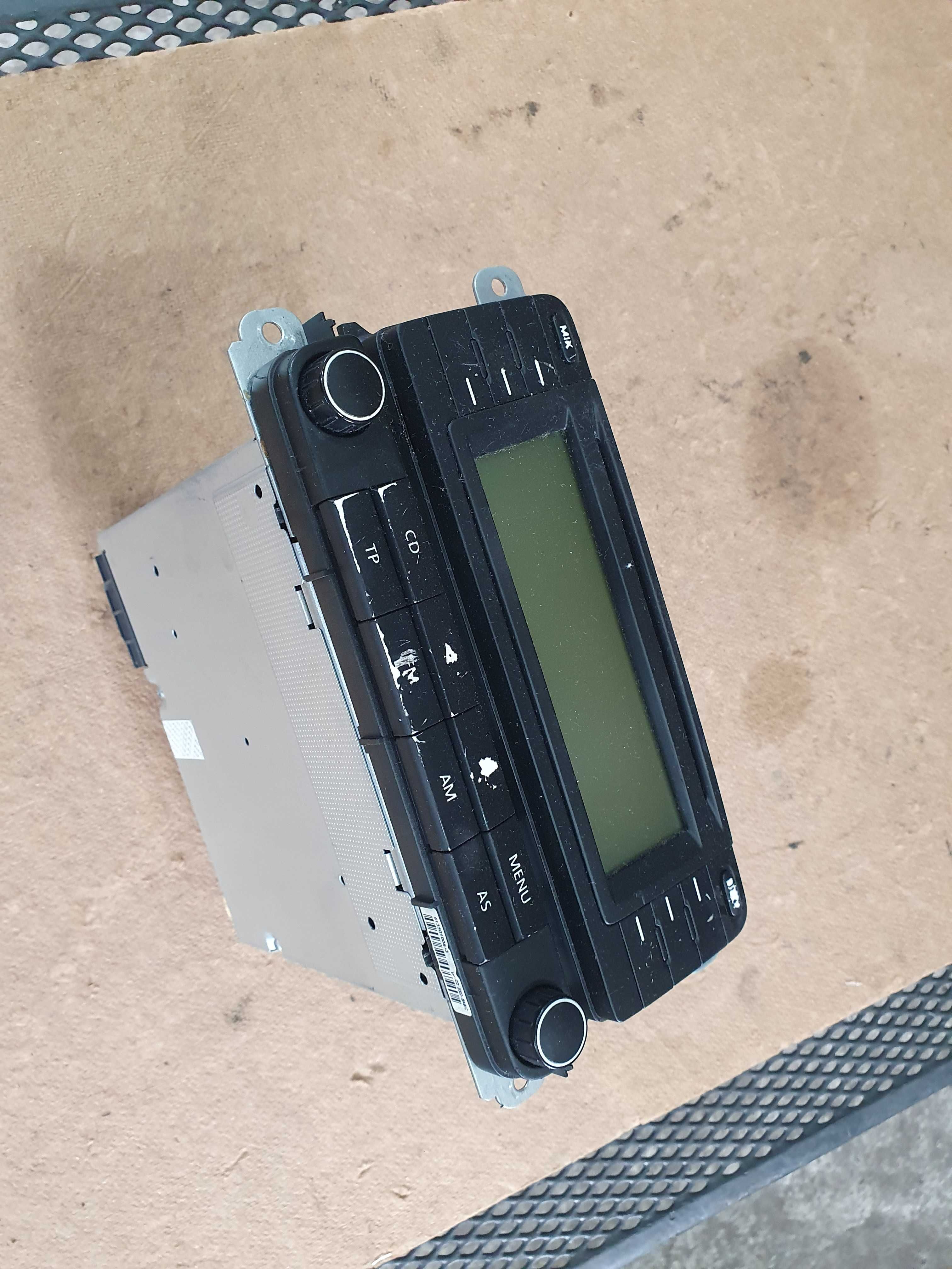 Radio oryginalne 2 din Vw Touran 04 rok sprawne