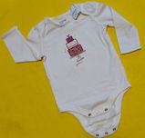Body  dla dziewczynki z długim rękawem firmy GAP. Rozmiar 6-12 miesięc