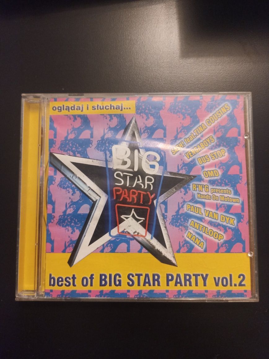 BIG STAR PARTY vol 2 płyta cd