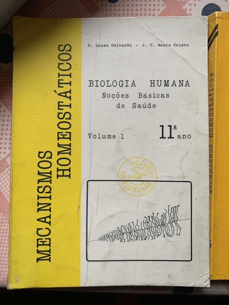 “Biologia humana - mecanismos homeostáticos” 11 ano - Volume I e II