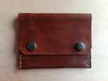 Card holder ze skóry naturalnej