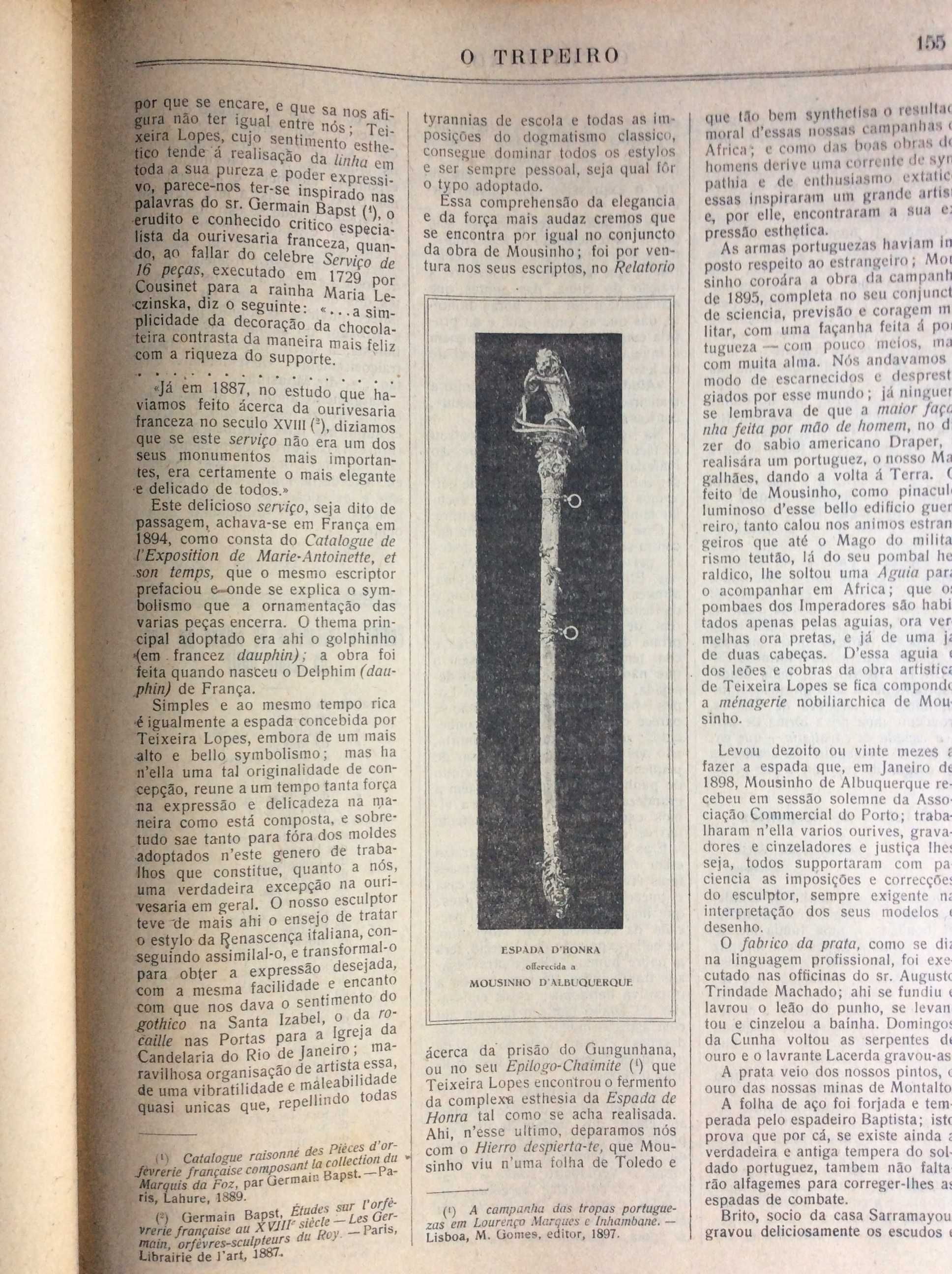 Um pouco da história do Porto e arredores, 1919. Edição escassa