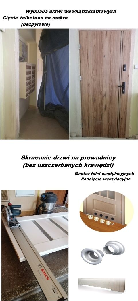 Montaż drzwi - (montaż drzwi na stare ościeżnice) Drzwi na wymiar