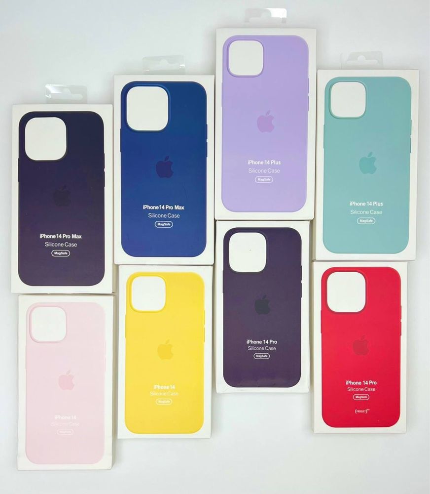 чохол силіконовий Silicone Case iPhone MagSafe iPhone 14 pro max /інші