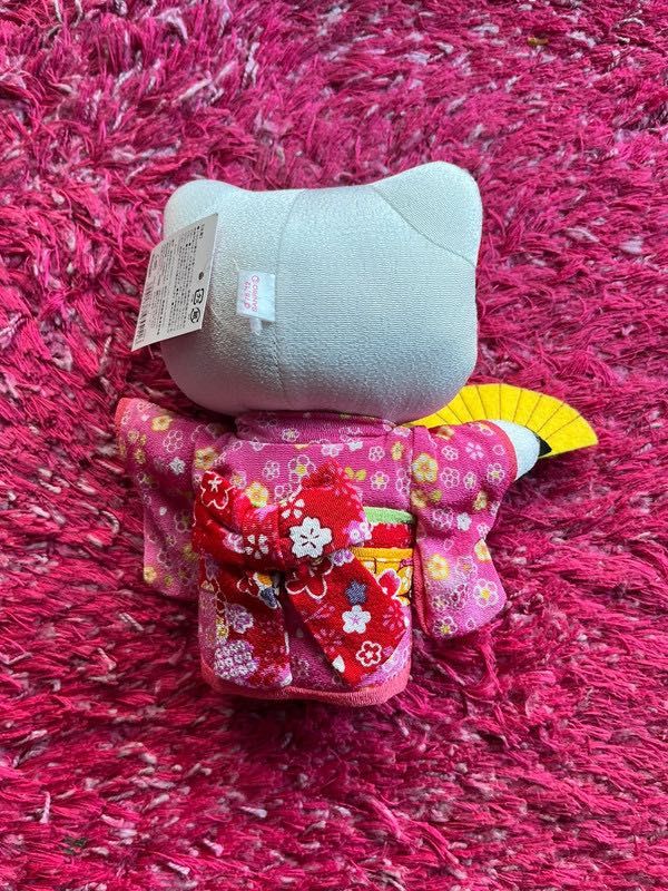 Hello Kitty Sanrio Kyoto Japan kimono maskotka pluszak