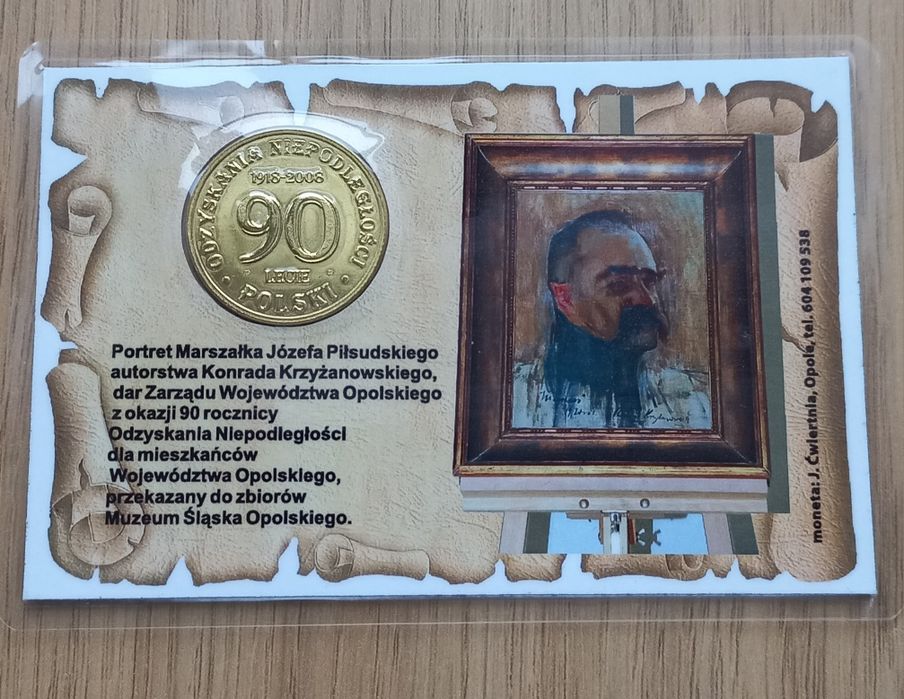 Blister Brońmy Swego Opolskiego 90 lecie Odzyskania  Niepodległości