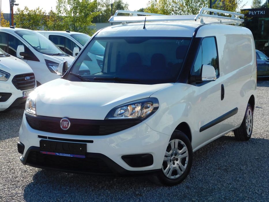 Fiat Doblo  1.6 MJT-105! MAXI! NAVI! Klima! 3-osobowy! Bagażnik dachowy! 2019!
