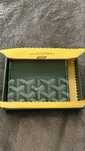 Carteira Goyard verde