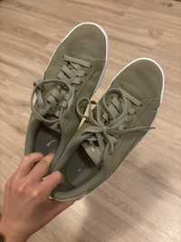 buty sneakersy zielone