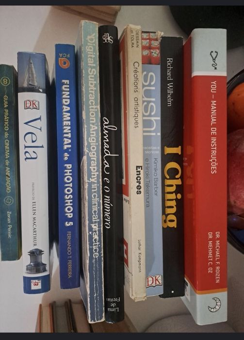 22 livros por 8 euros