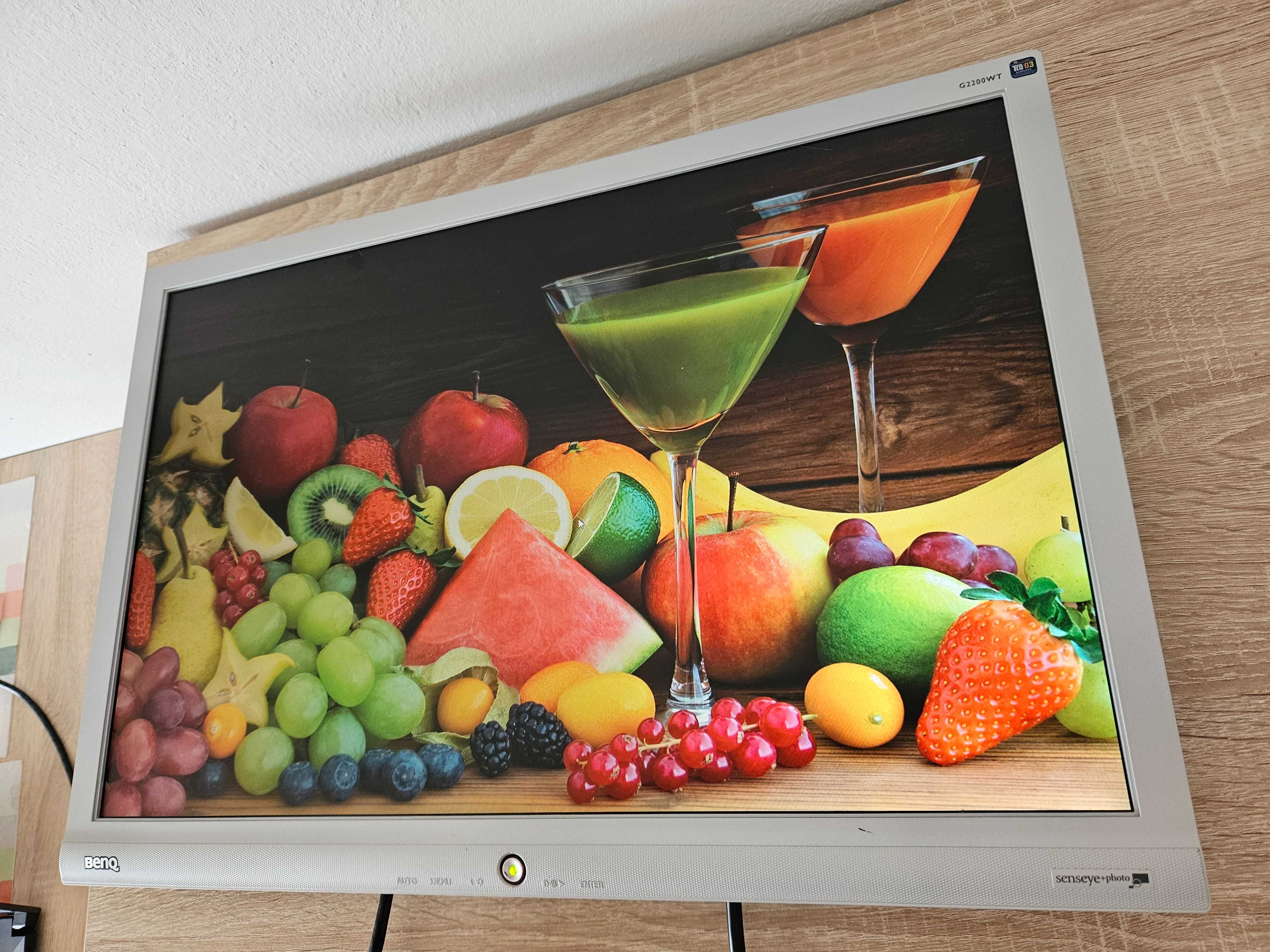 Monitor Benq G2200WT LCD, 22" 1680 x 1050, kabel DVI, Zasilający, Hdmi