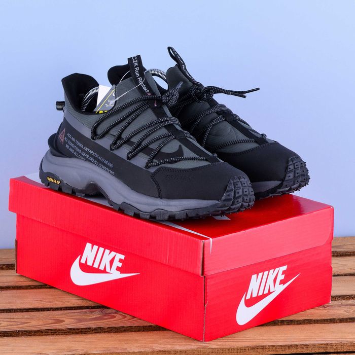 (2173) Зима термо Кросівки Nike ACG Air Terra Antarktik чорні (41-45)