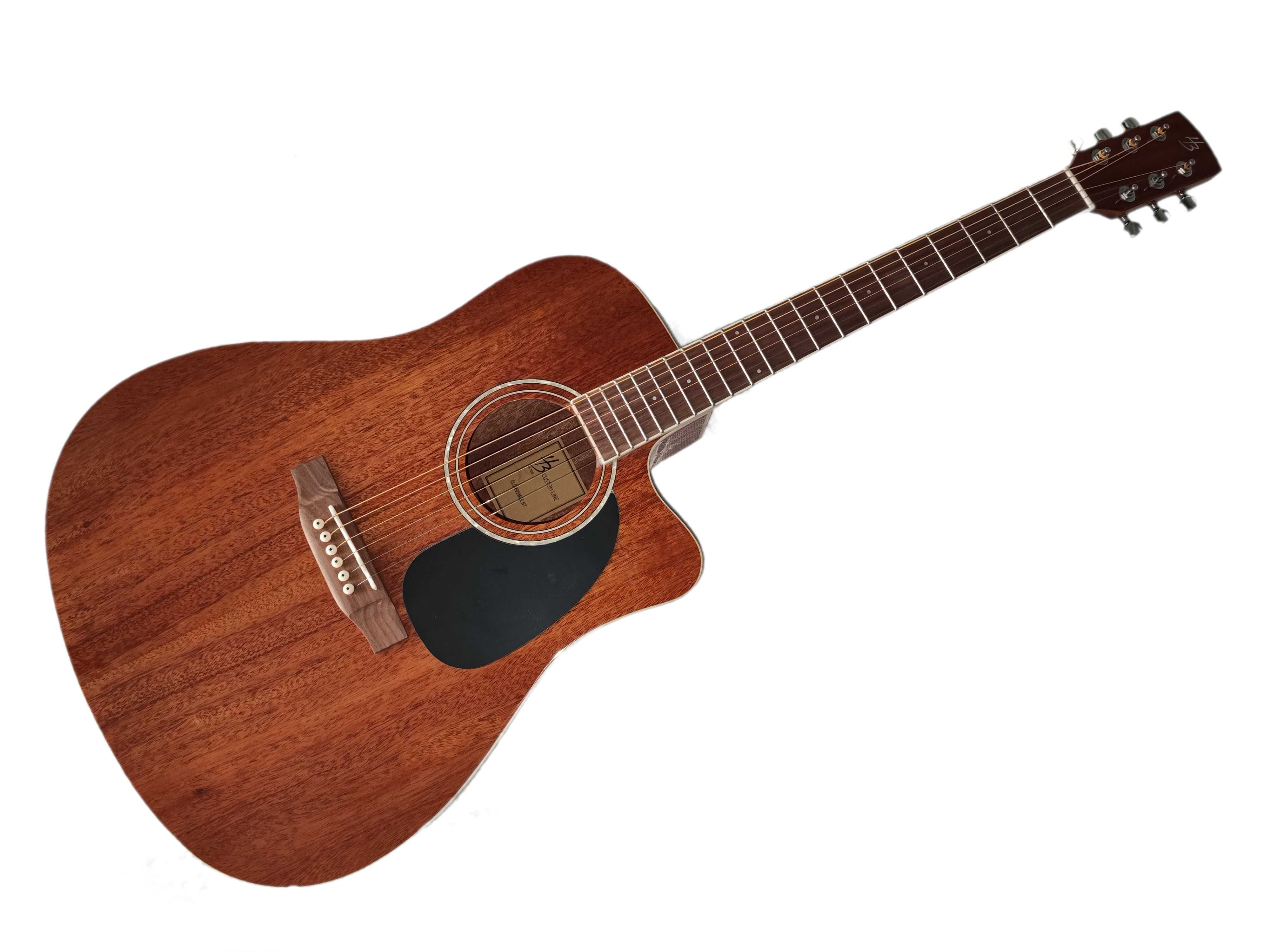 Harley Benton CLD-60SMCE NT LITY TOP MAHOŃ gitara ustawiona lutniczo