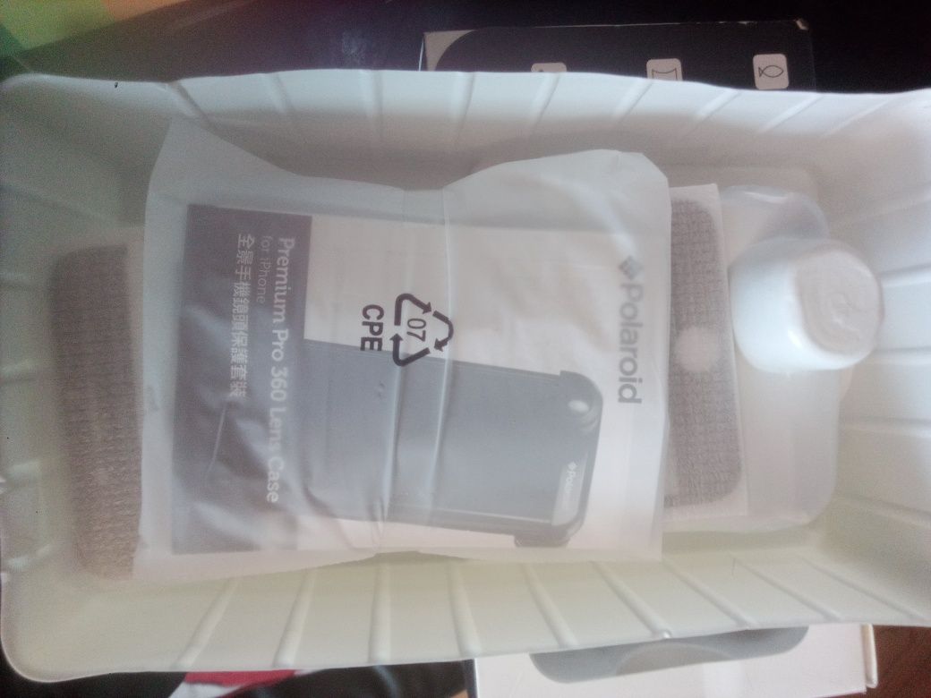 Obiektyw szerokokątny iphone 7 plus 8 plus z obudową 360 Polaroid NOWY