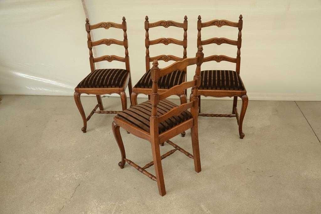 krzesła ludwikowskie komplet krzeseł 4+2