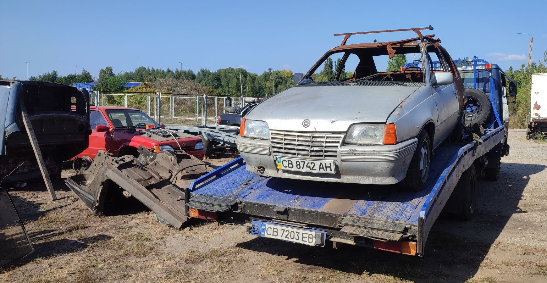 Разборка Opel Kadett E шрот розборка запчасти Опель Кадет