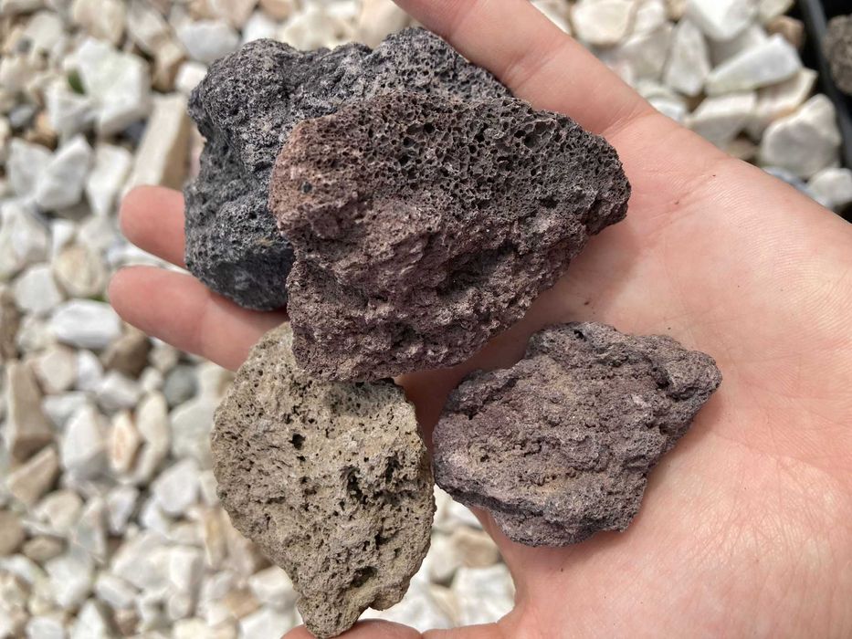 Lava brąz grys  40-80mm grys 1000kg Bolesławiec
