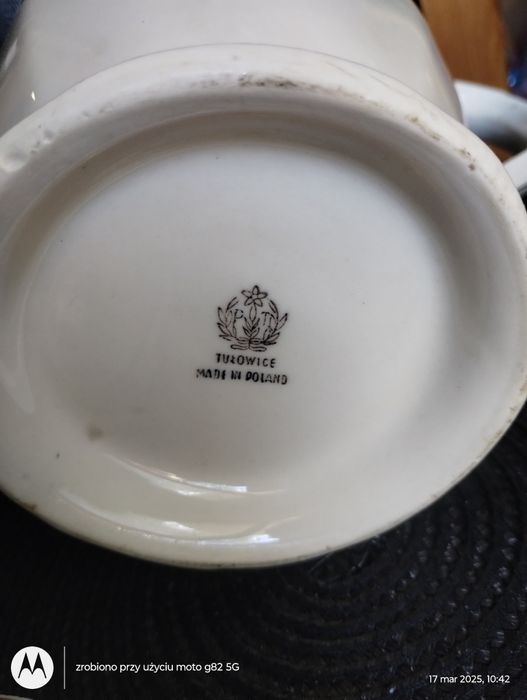 Dzban dzbanek imbryk porcelanowy Tułowice