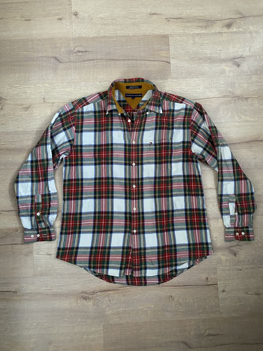 Сорочка tommy hilfiger картата у клітинку оверсайз m