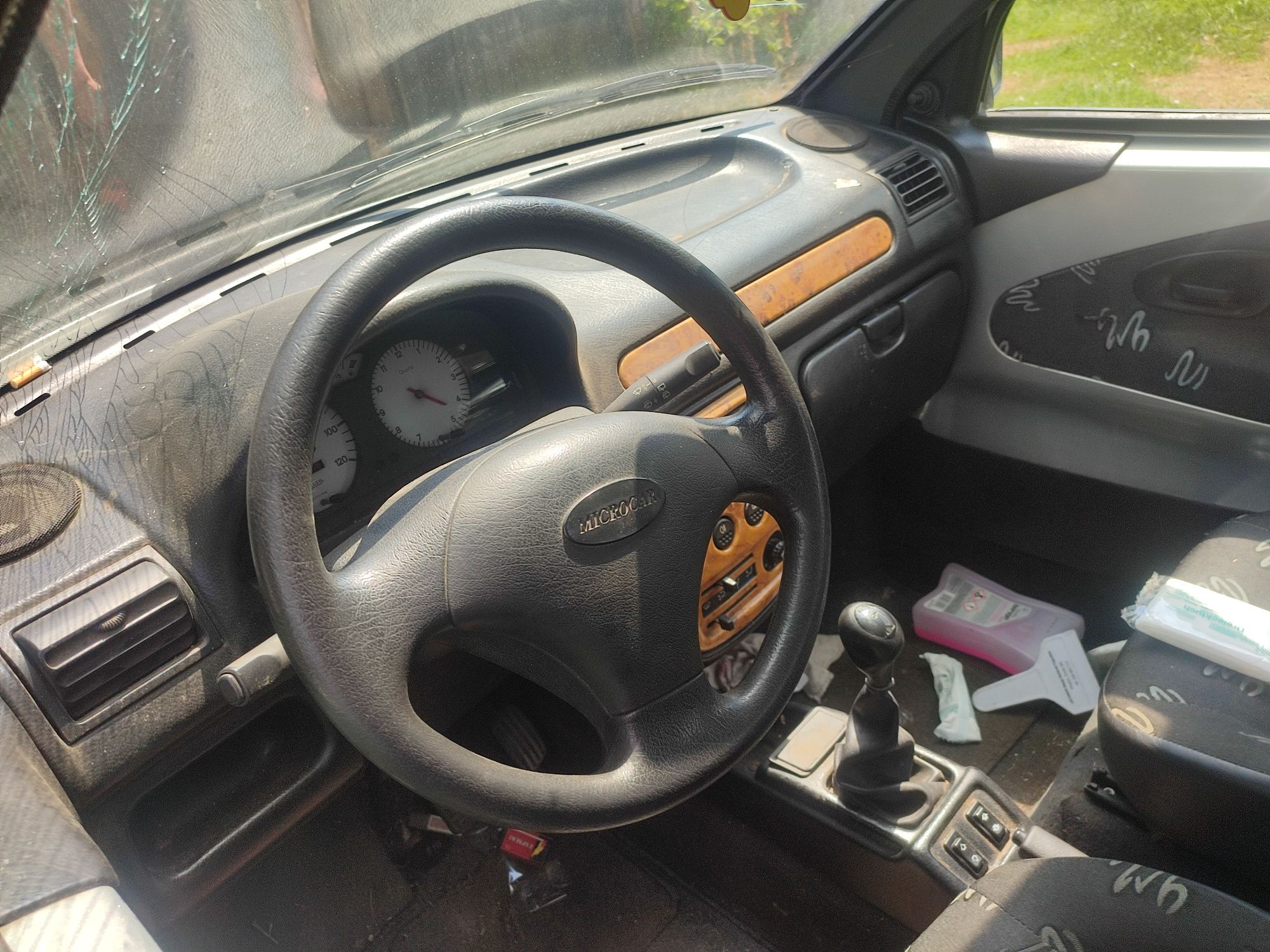 Microcar Virgo 3 uszkodzony ,silnik odpala