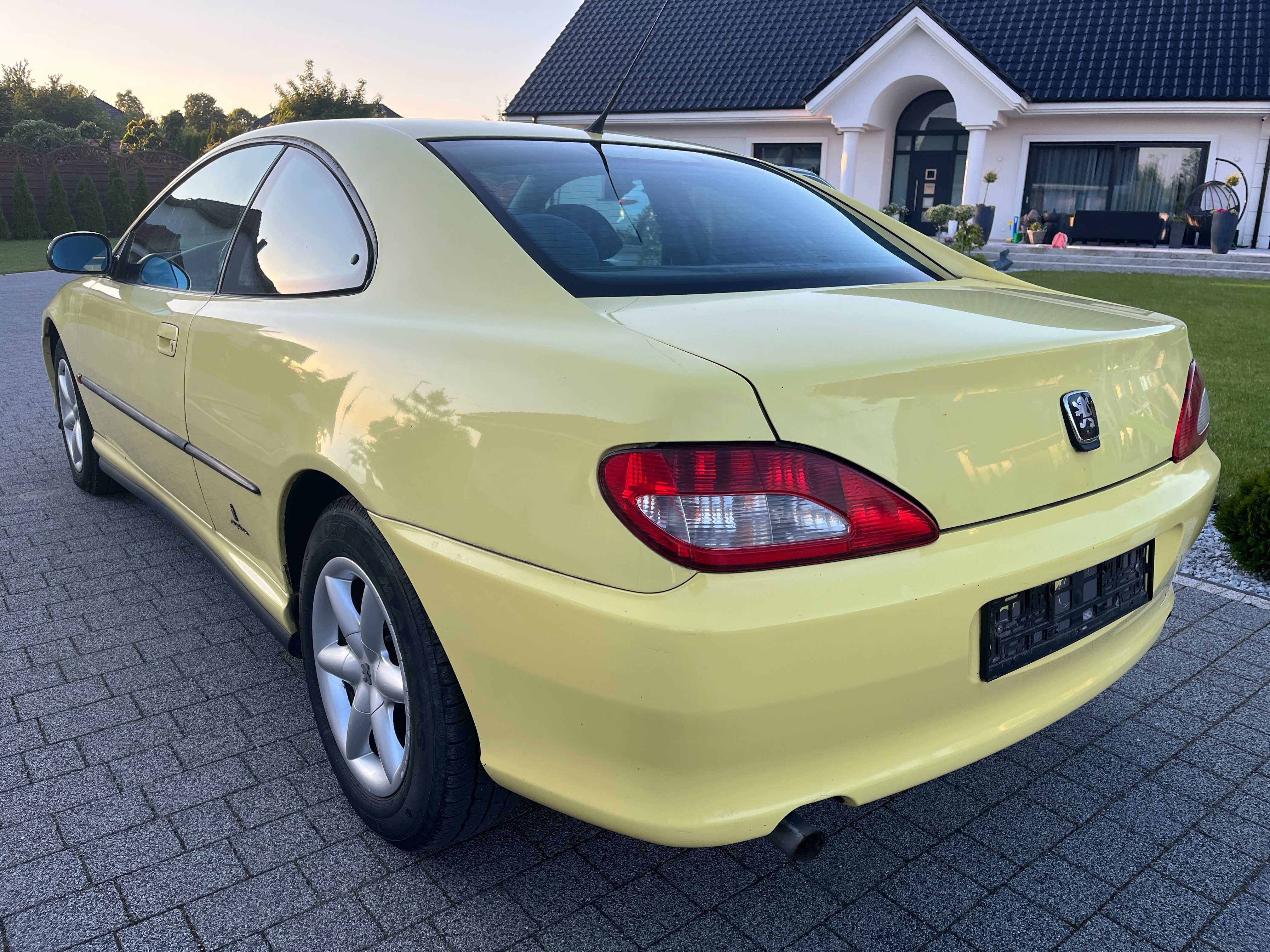 Peugeot 406 coupe 1998 3.0 V6 oryginalny