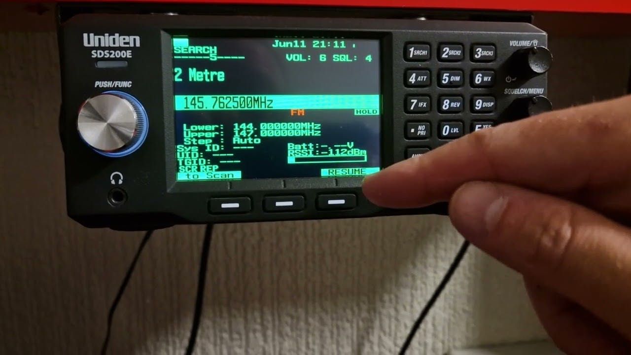 Сканер для військових Uniden sds200e (юніден) євпропейська версія