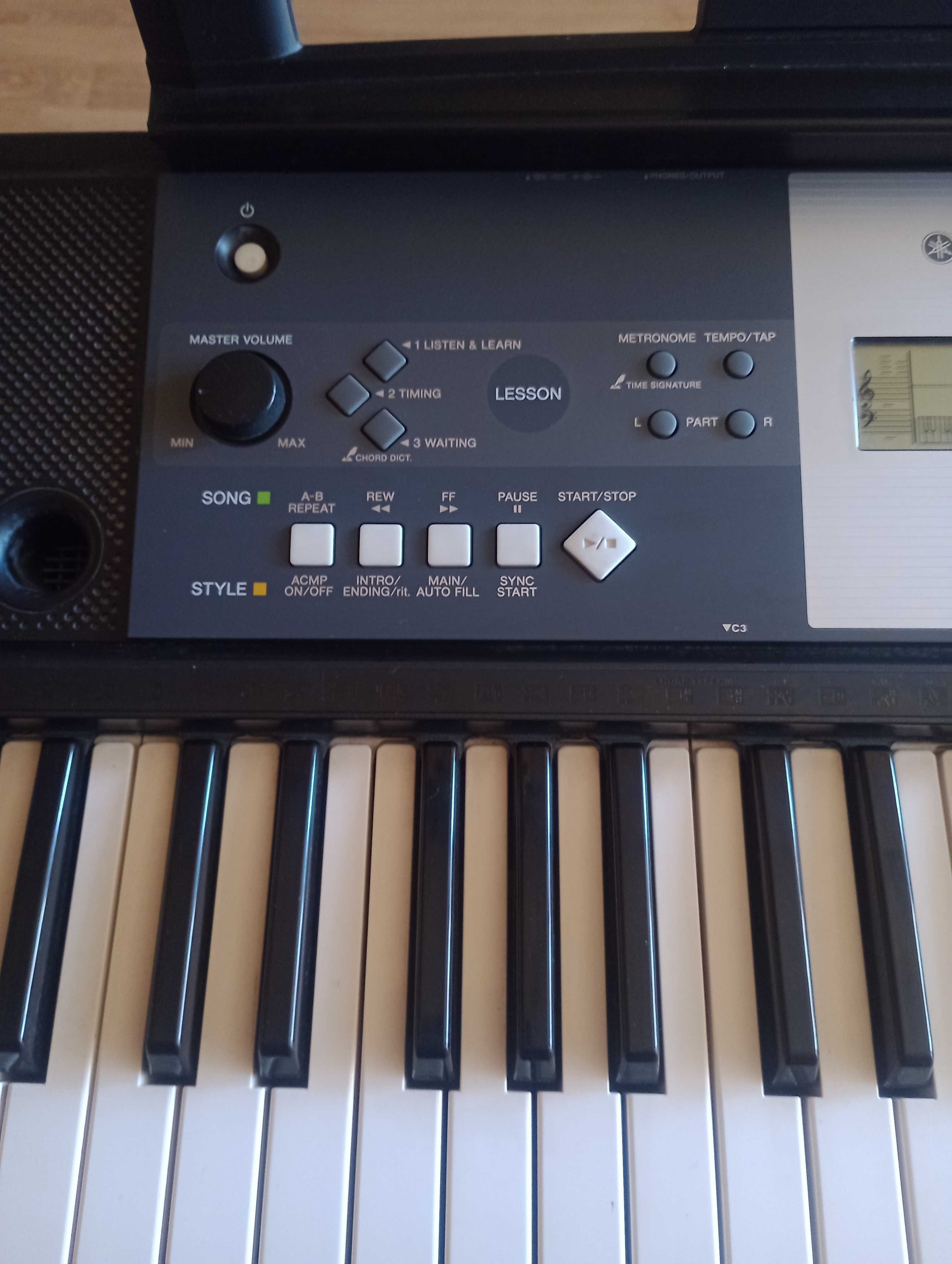 Keyboard Yamaha statyw w komplecie