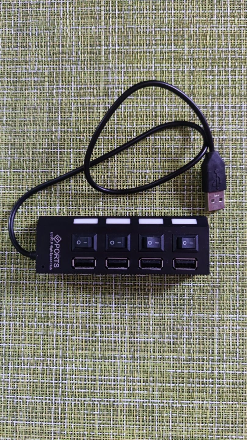 Продаю HUB USB 3.0 та USB 2.0 (вживане).