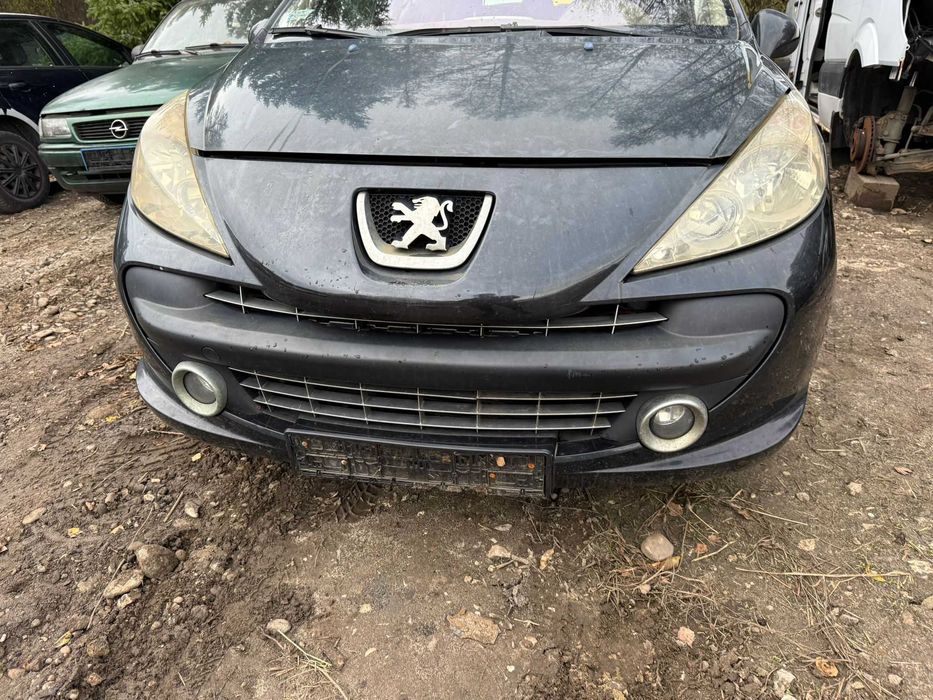 zderzak przedni peugeot 207 kod lakieru exld