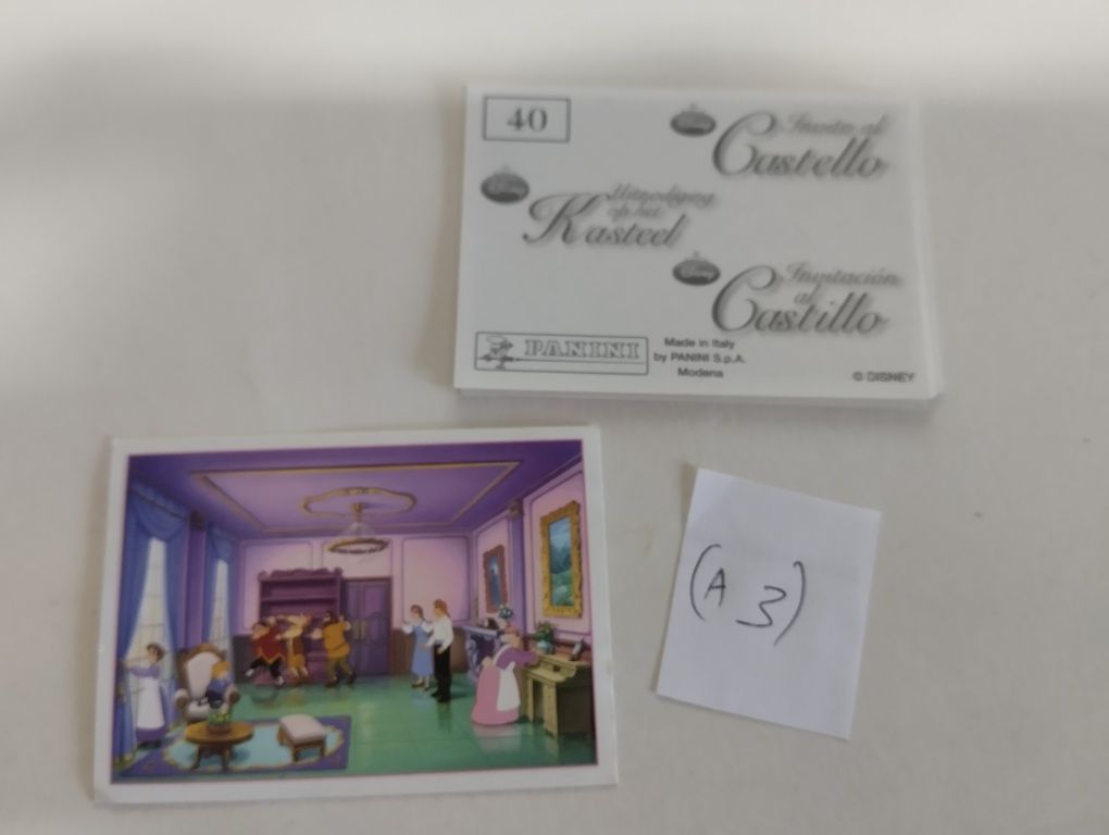 Cromos de várias coleções de banda desenhada