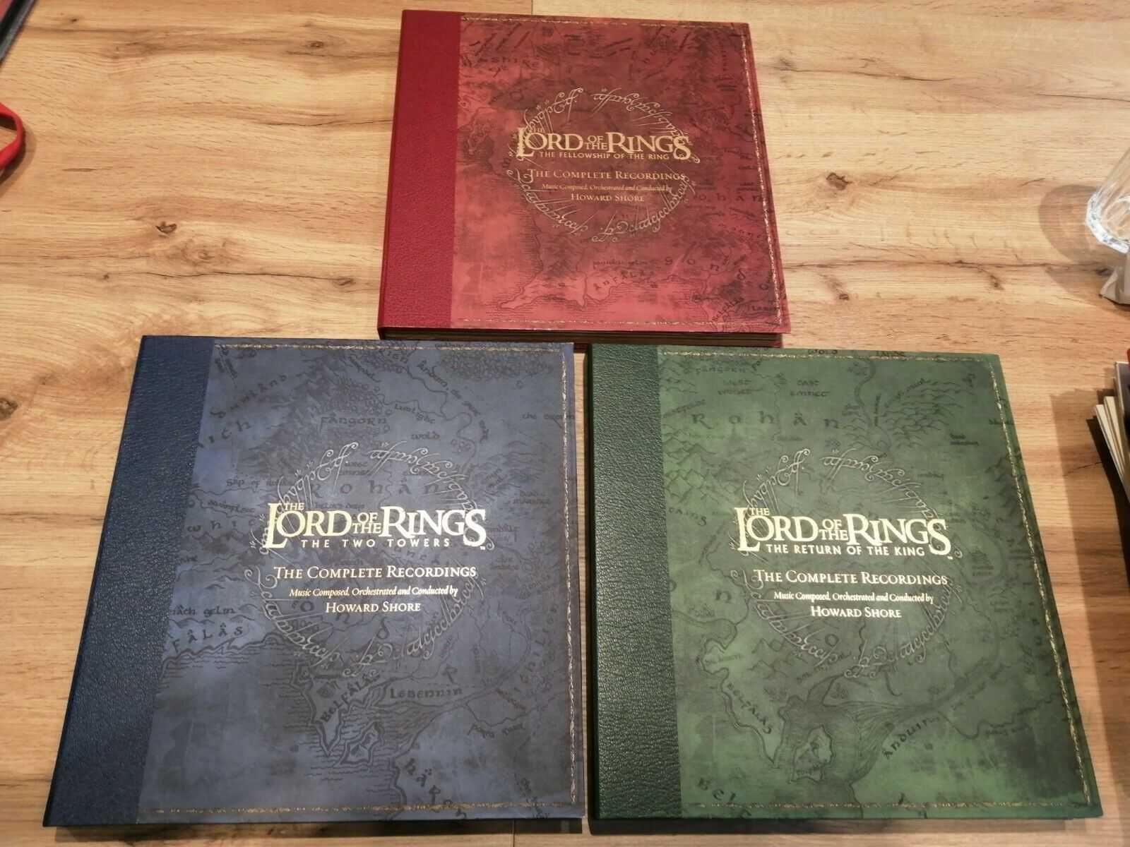 The Lord Of The Rings Complete Recordings 3 Caixas 16 LP Discos Vinil